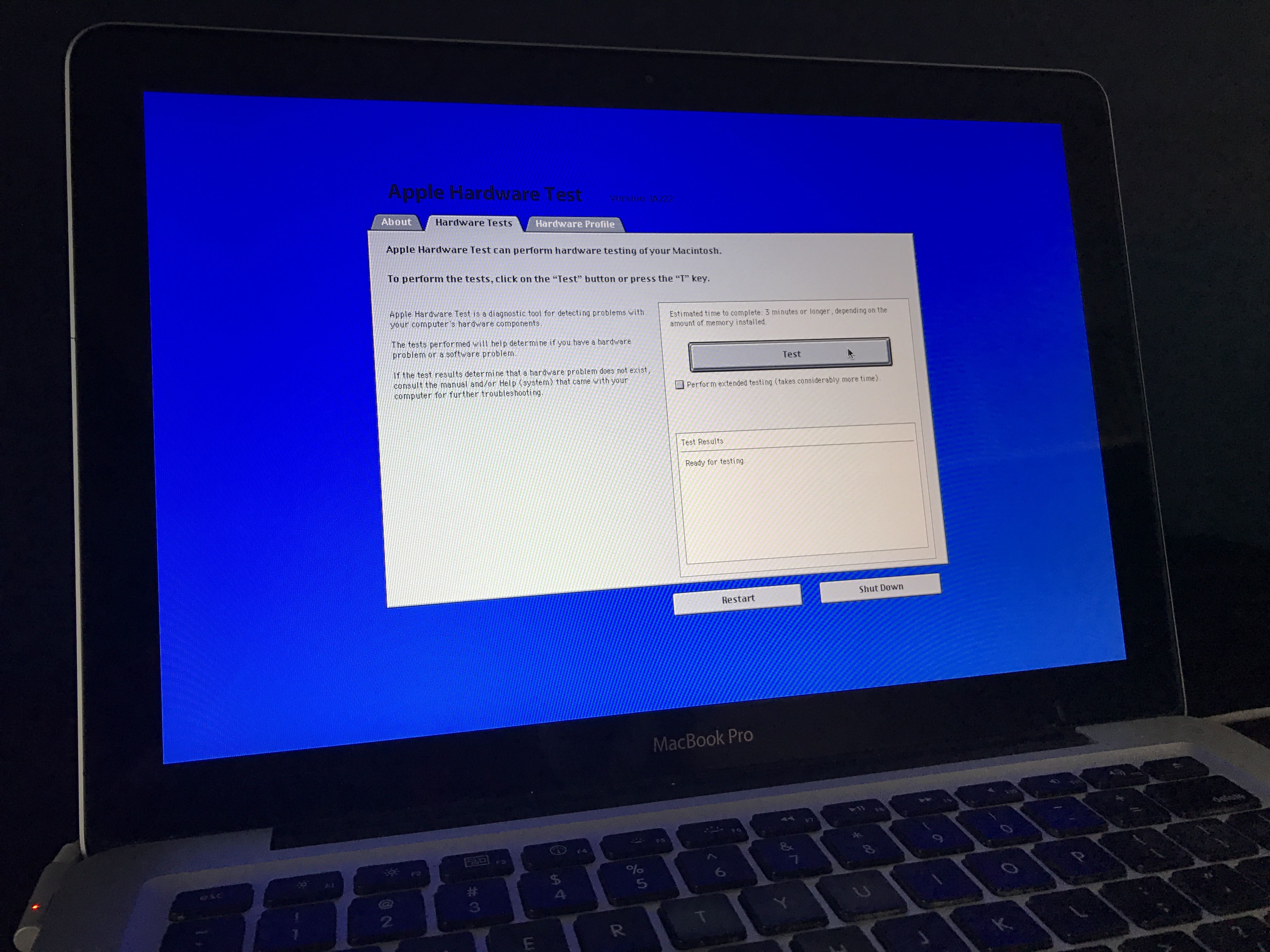 Mac hardware test download pc